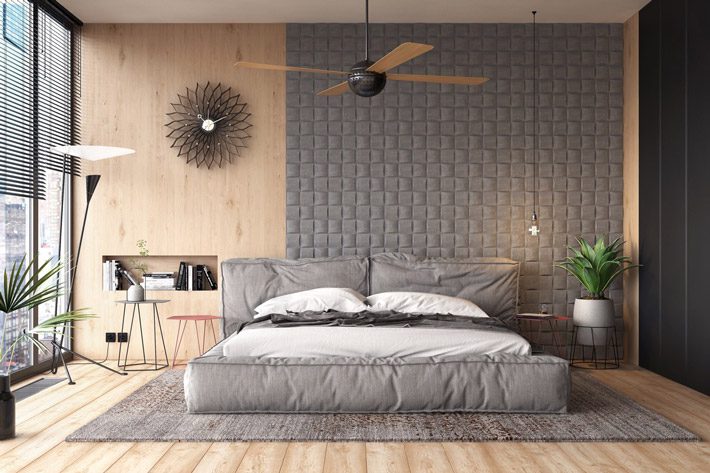 interior rumah minimalis modern - Desain Kamar Tidur Modern