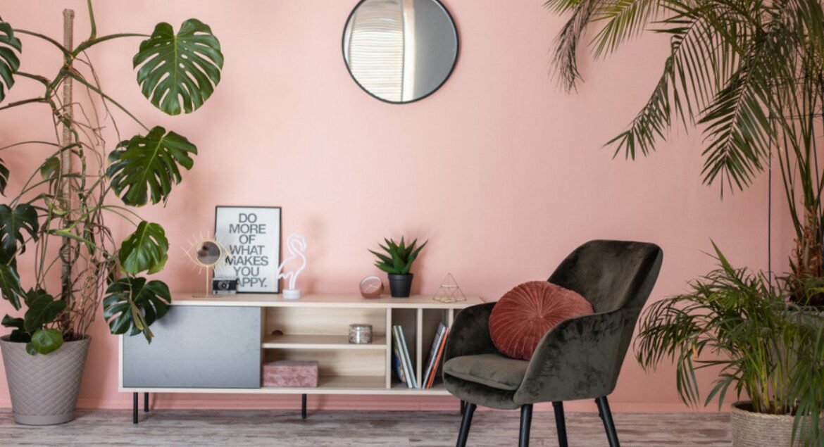 Kombinasi Cat Warna Pink