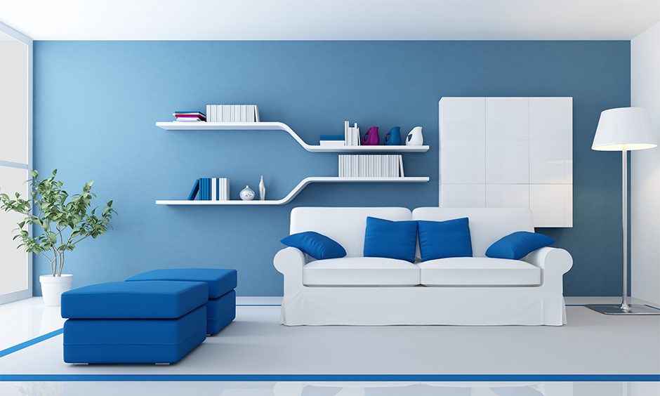 Rak Dinding Bisa Menjadi Penambahan Furniture Ruang Tamu