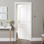 Pintu Kamar Kayu Finishing Duco Putih