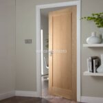 Pintu Kamar Kayu Jati Natural
