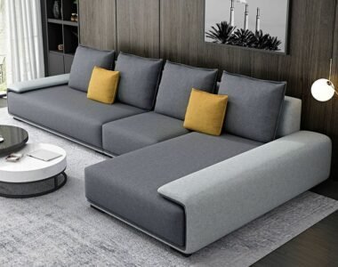 Kursi Sofa Sudut Ruang Tamu Minimalis Modern