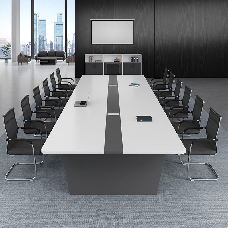 Meja Meeting Besar 14 Kursi Model Minimalis