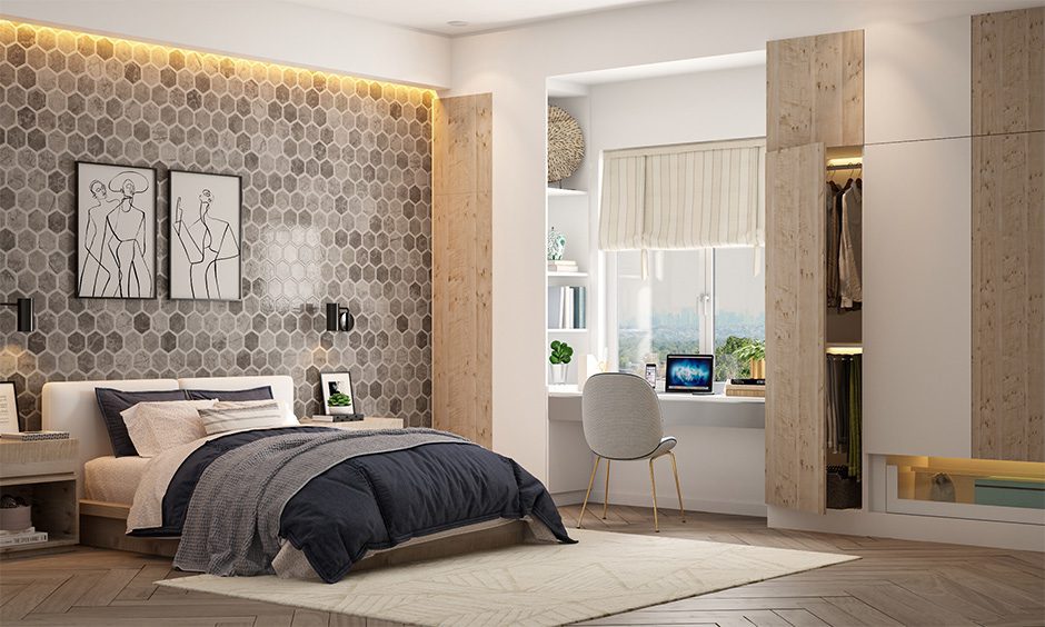 Ide Desain Dinding Kamar Tidur