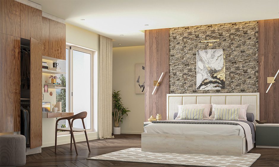 Ide Desain Dinding Kamar Tidur