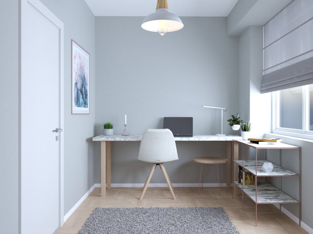 Desain Ruang Belajar Minimalis