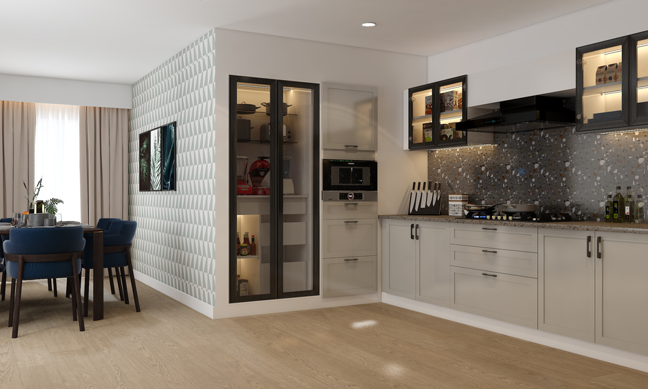 Desain Kitchen Set Dapur Dengan Peralatan Bawaan