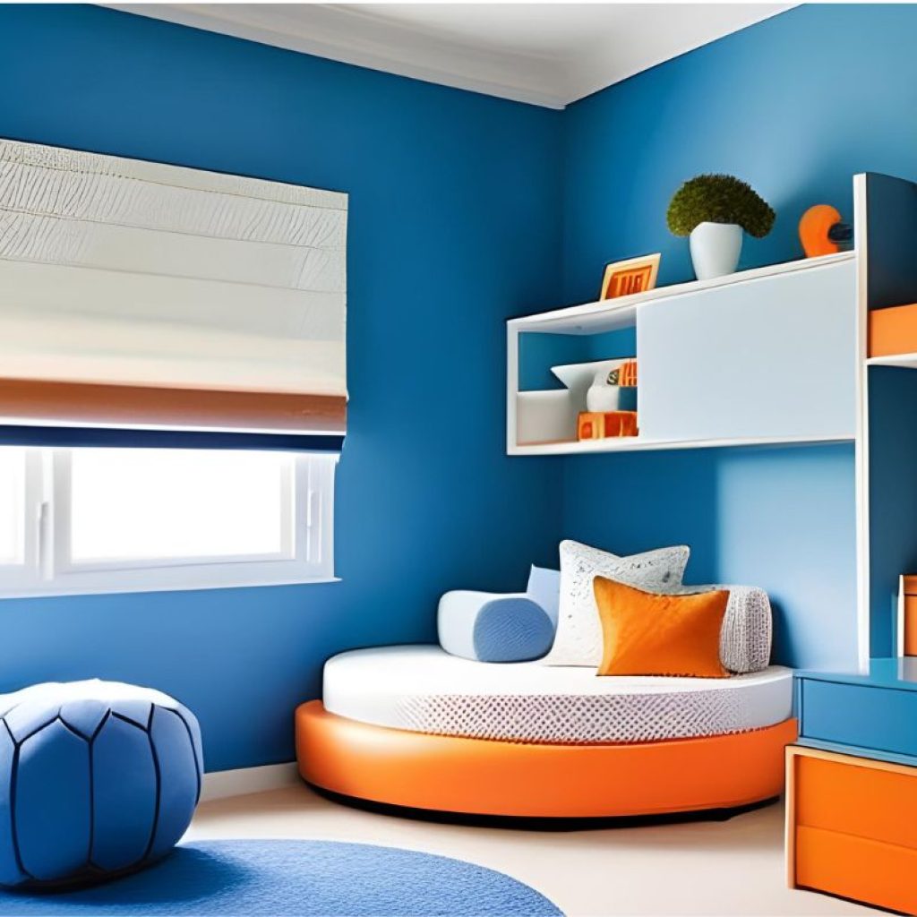 Warna yang dapat meningkatkan kreativitas di kamar anak