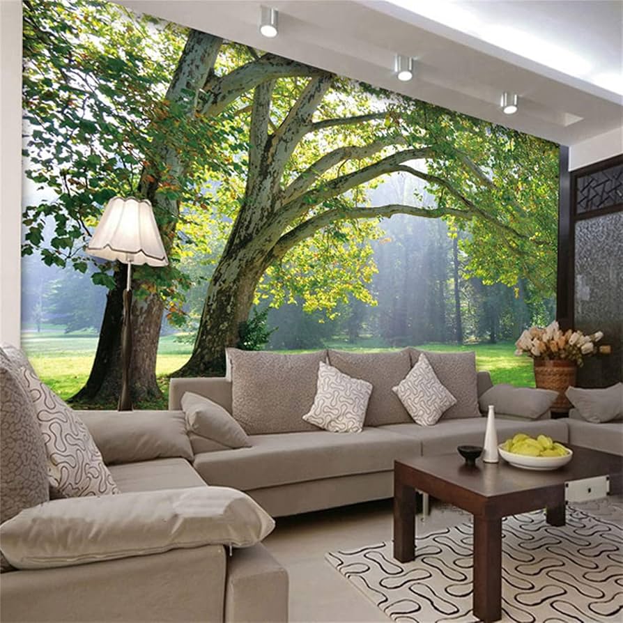 Dekorasi Dinding Kreatif Wall Sticker Tema Alam