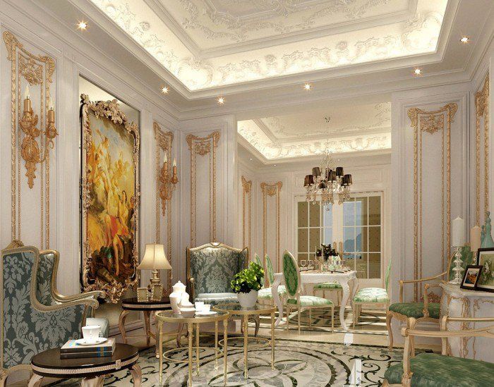 Desain Interior Bergaya Perancis