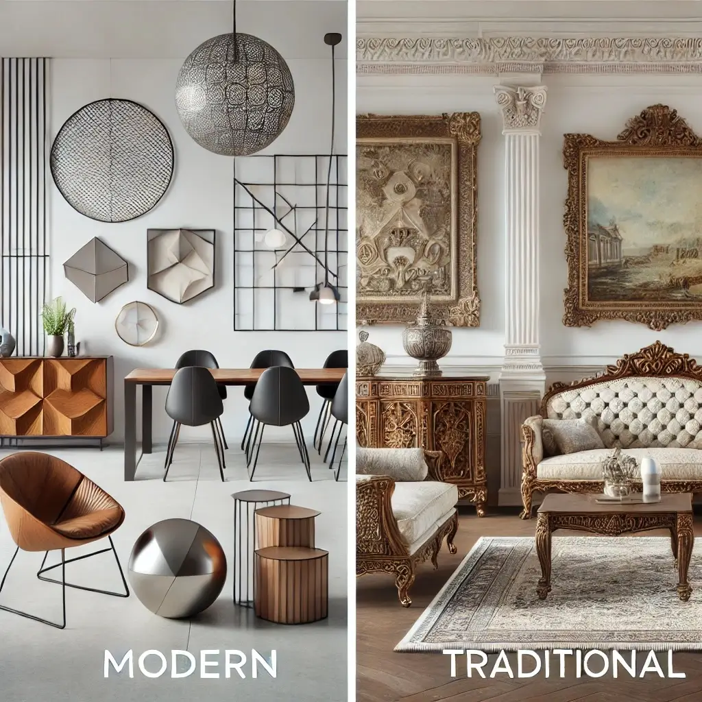 Gaya Klasik vs Modern Dalam Interior
