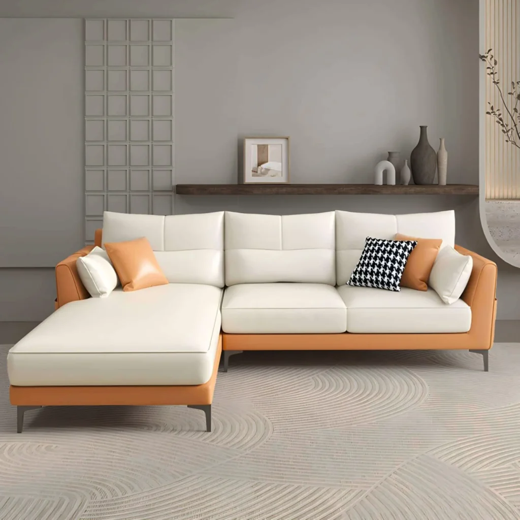 Desain Sofa L-Shape