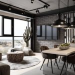 Desain Interior Rumah Industrial