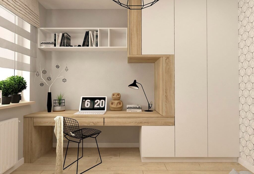 Desain Interior Minimalis Modern dalam Ruang Kerja