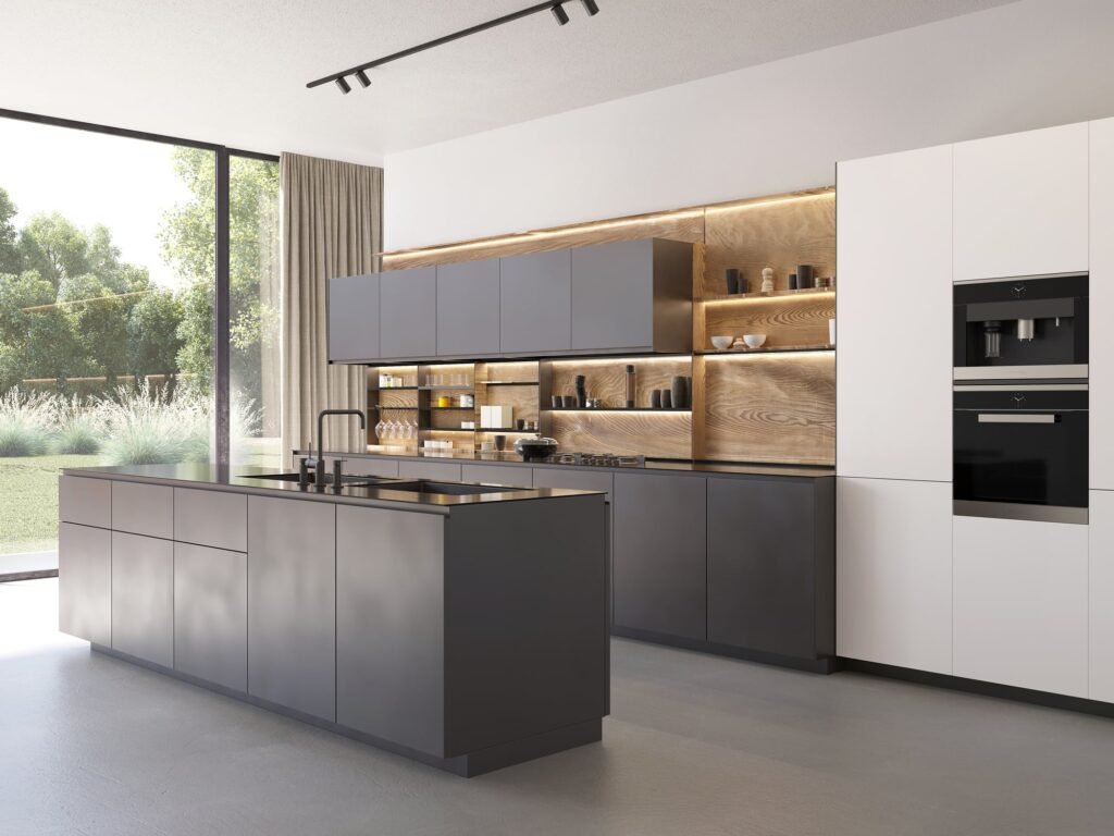 Desain Interior Minimalis Modern di Dapur