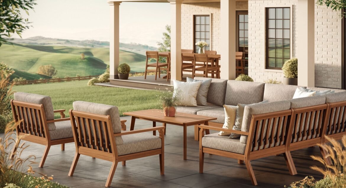 Merawat Furniture Outdoor dari Kayu