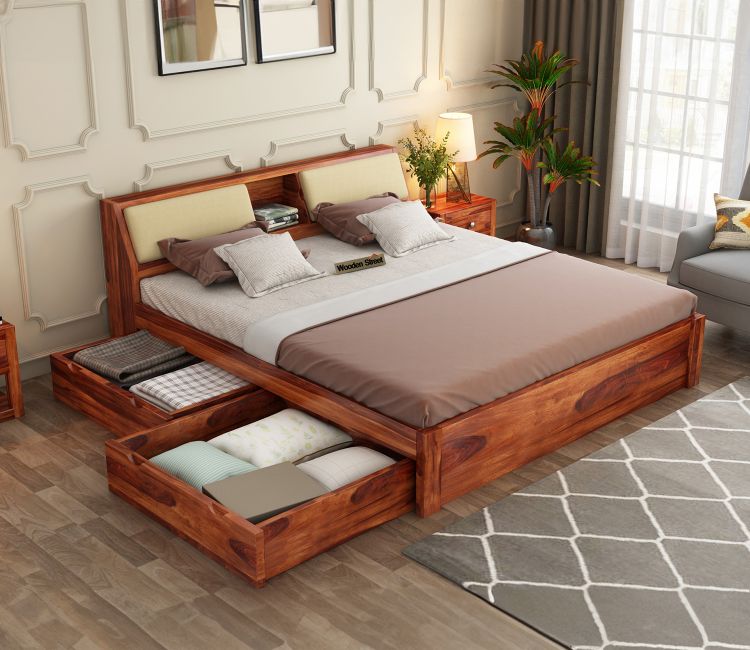 Model Tempat Tidur dengan Laci
