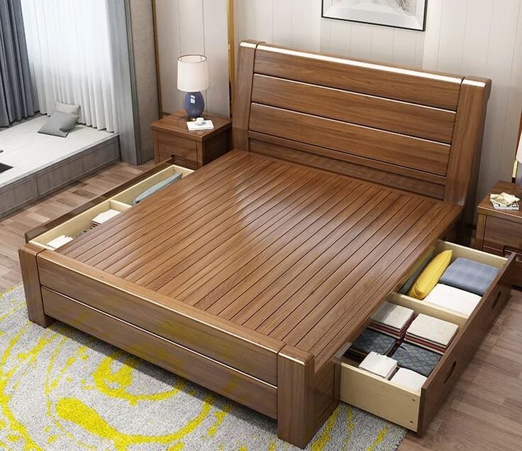 Model Tempat Tidur dengan Laci