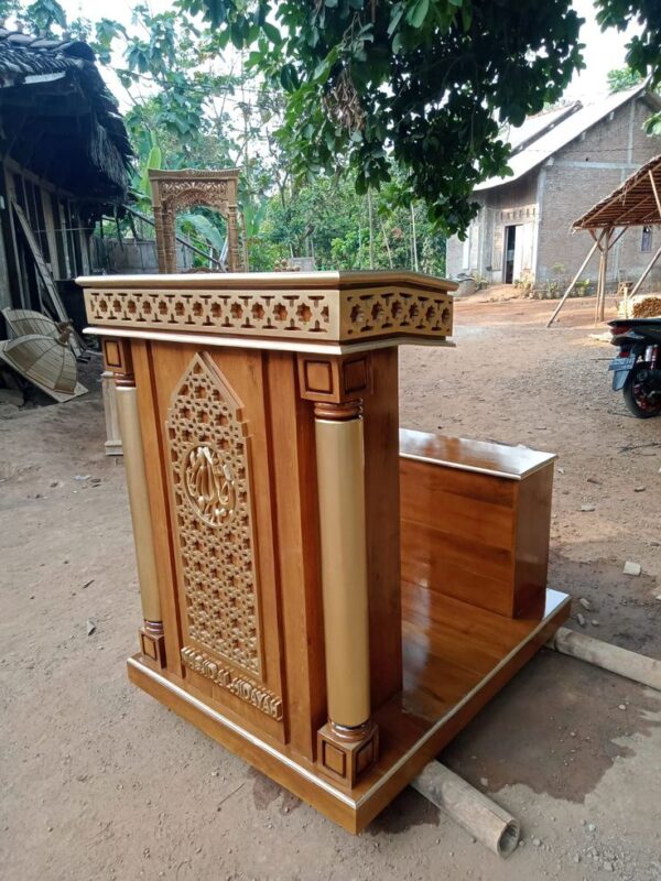 Mimbar Masjid Minimlis Jepara