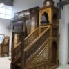 Mimbar Masjid Kudus Kayu Jati