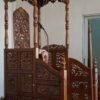 Mimbar Masjid Modern Kayu Jati Jepara