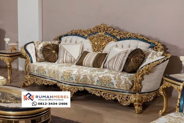Kursi Ruang Tamu Sofa Ukir Jepara