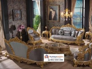 Jual Set Sofa Ukir Jepara Mewah Kayu Jati