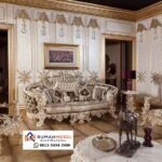 Sofa Bludru Mewah Ukir Klasik Jepara