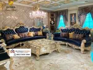 Kursi Sofa Tamu Ukir Klasik Kualitas Premium Jati Jepara