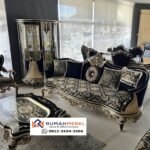 Sofa Tamu Cabriole Ukir Jepara Mewah