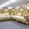 Sofa Sudut Ukir Jepara Mewah – Desain Klasik Premium