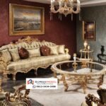 Sofa Tamu Granada Mewah Ukir Klasik Jepara