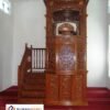 Mimbar Kayu Jati Ukiran Jepara