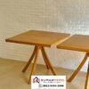 Meja Cafe Kayu Jati Solid Modern