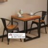Set Kursi Cafe Dining Chair Kayu Jati Klasik