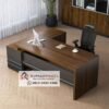 Set Meja Kantor Eksekutif L Mewah – Gaya Minimalis Premium