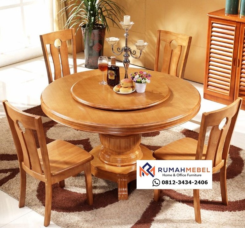 Set Meja Makan Keluarga Aesthetic