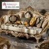 Sofa Ruang Tamu Sultan Desain Klasik Eropa Full Ukiran Jepara