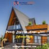 Arsitektur Puncak: Rumah A-Frame 2 Lantai dengan Loteng Fungsional