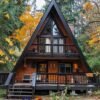 Rumah Segitiga A-Frame Premium: Desain Modern 2 Lantai