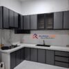 Kitchen Set Custom Minimalis Modern | Desain L-Shape Elegan