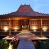 Rumah Adat Joglo Jawa Limasan Kayu Jati Ukiran Gebyok Mewah
