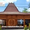 Rumah Joglo Minimalis Kayu Jati