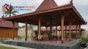 Pendopo Joglo Kayu Jati Ukiran Klasik Tradisional Jawa