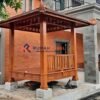 Gazebo Kayu Minimalis Modern | Desain Jawa Klasik Untuk Taman & Teras