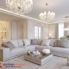 Set Sofa Modular L-Shape Sultan - Tampil Mewah dengan Sofa Elegan