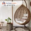 Ayunan Rotan Gantung Natural Minimalis
