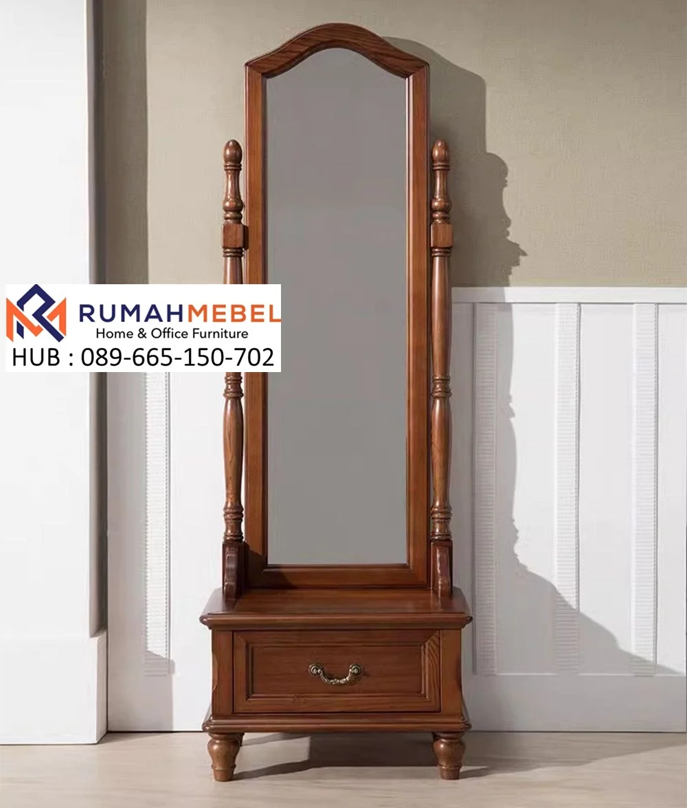 Cermin Hias Minimalis Standing Mirror Klasik