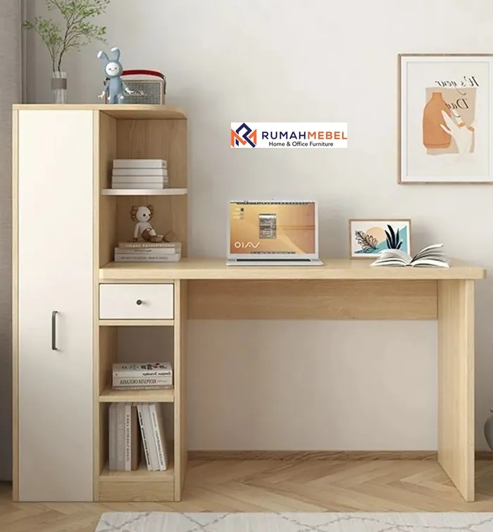 Harga Terbaru Meja Belajar Natural Jati