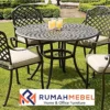 Jual Kursi Taman meja Bulat Hitam